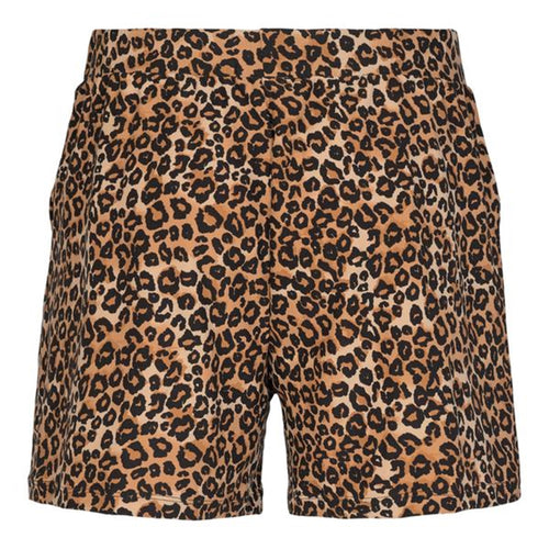 Alma Shorts - Leopard - TeeShoppen Group™ - Shorts - Liberté