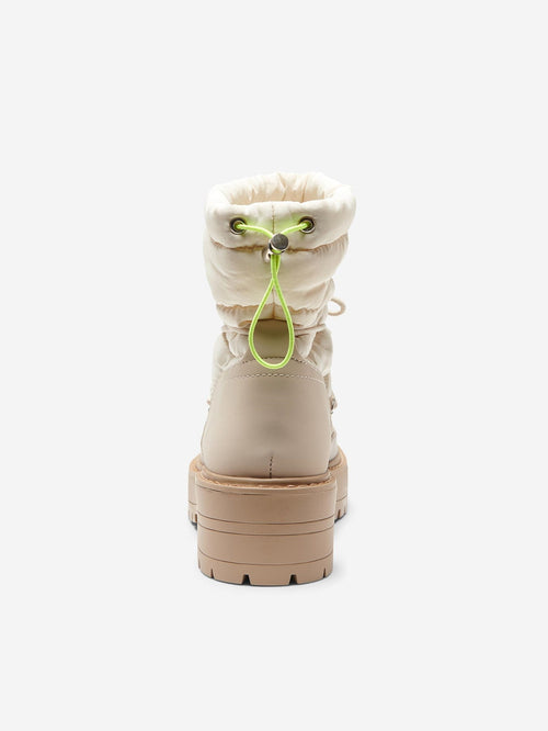 Bandie Moon Boots - White - TeeShoppen Group™ - Shoes - ONLY