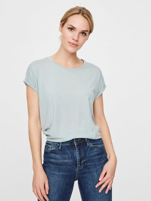 Basic soft t-shirt - Slate - TeeShoppen Group™ - T-shirt - Vero Moda