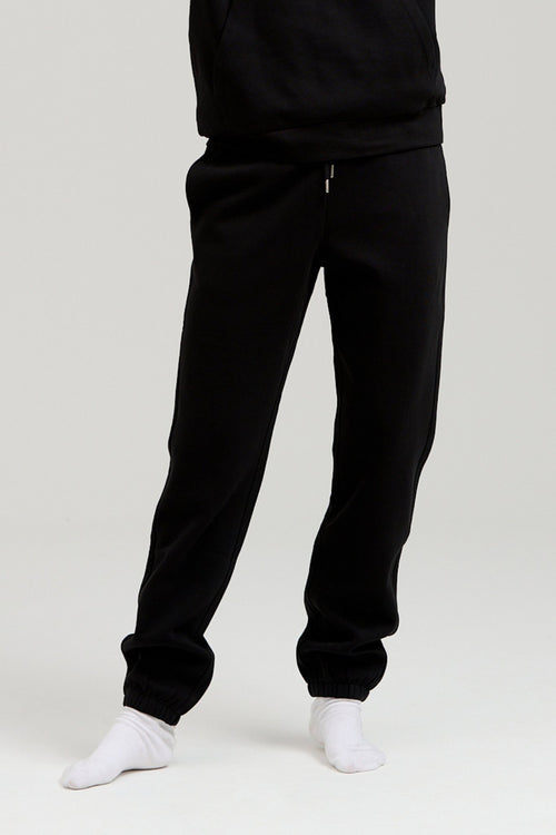 Basic Sweatpants - Black - TeeShoppen Group™ - Pants - TeeShoppen