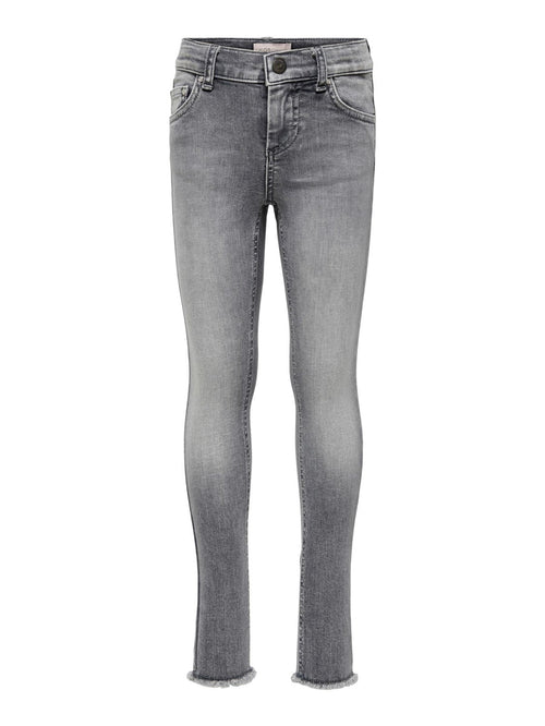 Blush Skinny Jeans - Gray Denim - TeeShoppen Group™ - Jeans - Kids Only