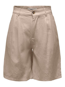 Caro High Taille Shorts - Oxford Tan