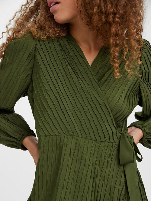 Carrie Langærmet Bluse - Rifle Green - TeeShoppen Group™ - Formal Shirts & Blouses - Vero Moda