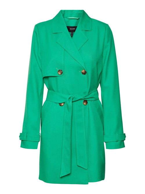 Celeste Trench Coat - Bright Green - TeeShoppen Group™ - Jacket - Vero Moda
