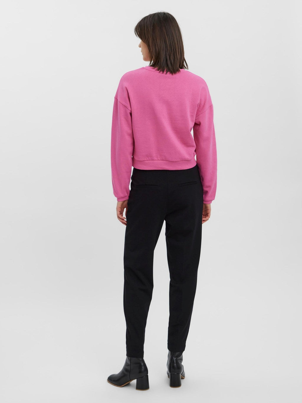 Chicago Rib Sweat Pullover - Pink