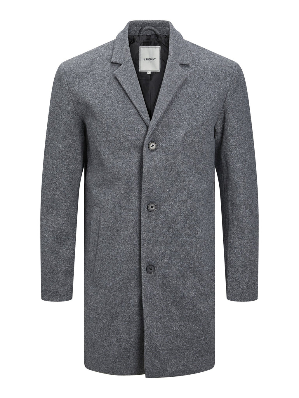Klassischer Mantel - grau