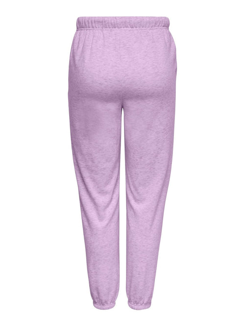 Comfy sweatpants - Orchid Bloom - TeeShoppen Group™ - Pants - ONLY