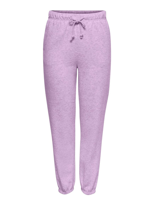 Comfy sweatpants - Orchid Bloom - TeeShoppen Group™ - Pants - ONLY