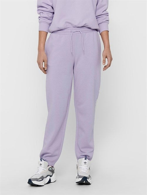 Comfy sweatpants - Pastel purple - TeeShoppen Group™ - Pants - ONLY