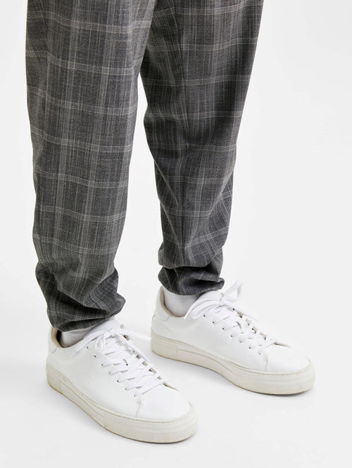 David Chunky Leather - White - TeeShoppen Group™ - Shoes - Selected Homme