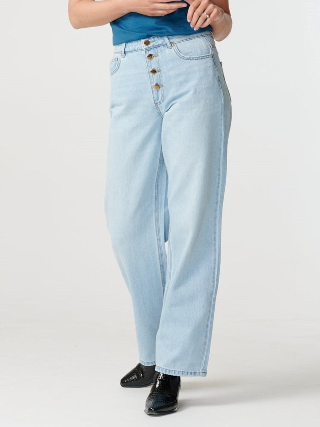 Juicy Jeans (weites Bein) - helles Denimblau