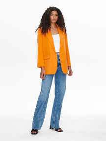 Lana-Berry Oversized Blazer - Flamme Orange