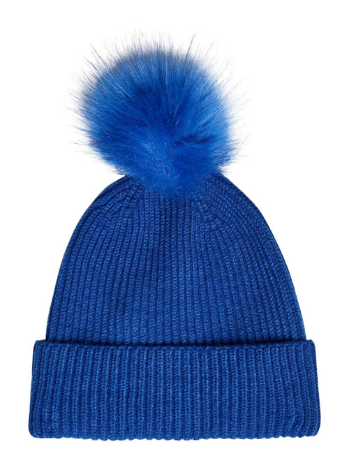 Lif Pom Hat - Blue - TeeShoppen Group™ - Accessories - Vero Moda