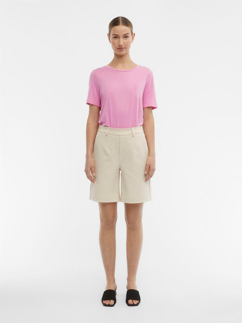 Lisa Brede Shorts - Sandshell - TeeShoppen Group™ - Shorts - Object