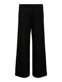 Lisa breite Hosen - schwarz