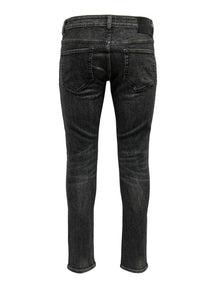 Webstuhl Slim Black Jeans - Schwarz
