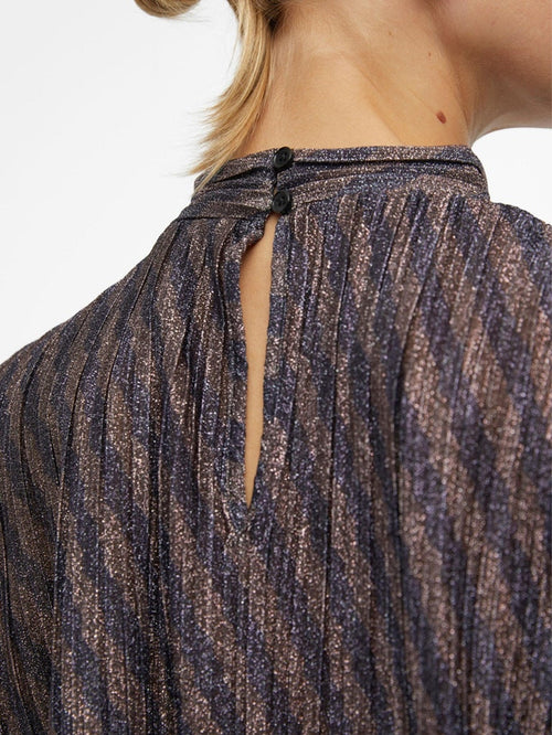 Lux Langærmet Bluse - Sort - TeeShoppen Group™ - Formal Shirts & Blouses - Object
