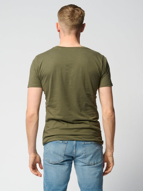 Muscle T-shirt - Army Green - TeeShoppen Group™ - T-shirt - TeeShoppen
