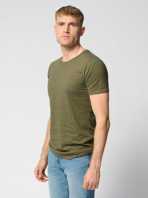 Muscle T-shirt - Army Green - TeeShoppen Group™ - T-shirt - TeeShoppen
