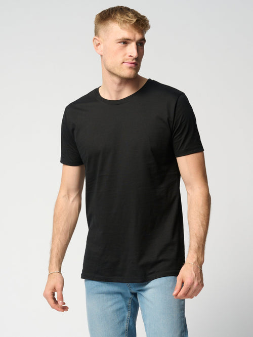Muscle T-shirt - Black - TeeShoppen Group™ - T-shirt - TeeShoppen