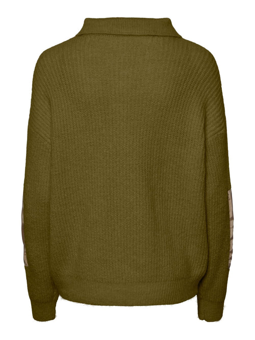 Naura Strik - Fir Green - TeeShoppen Group™ - Knitwear - PIECES