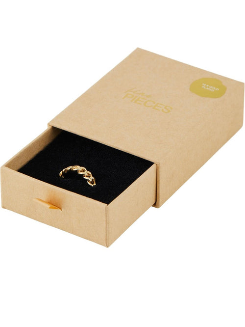 Nibe Ring - Guld - TeeShoppen Group™ - Accessories - PIECES