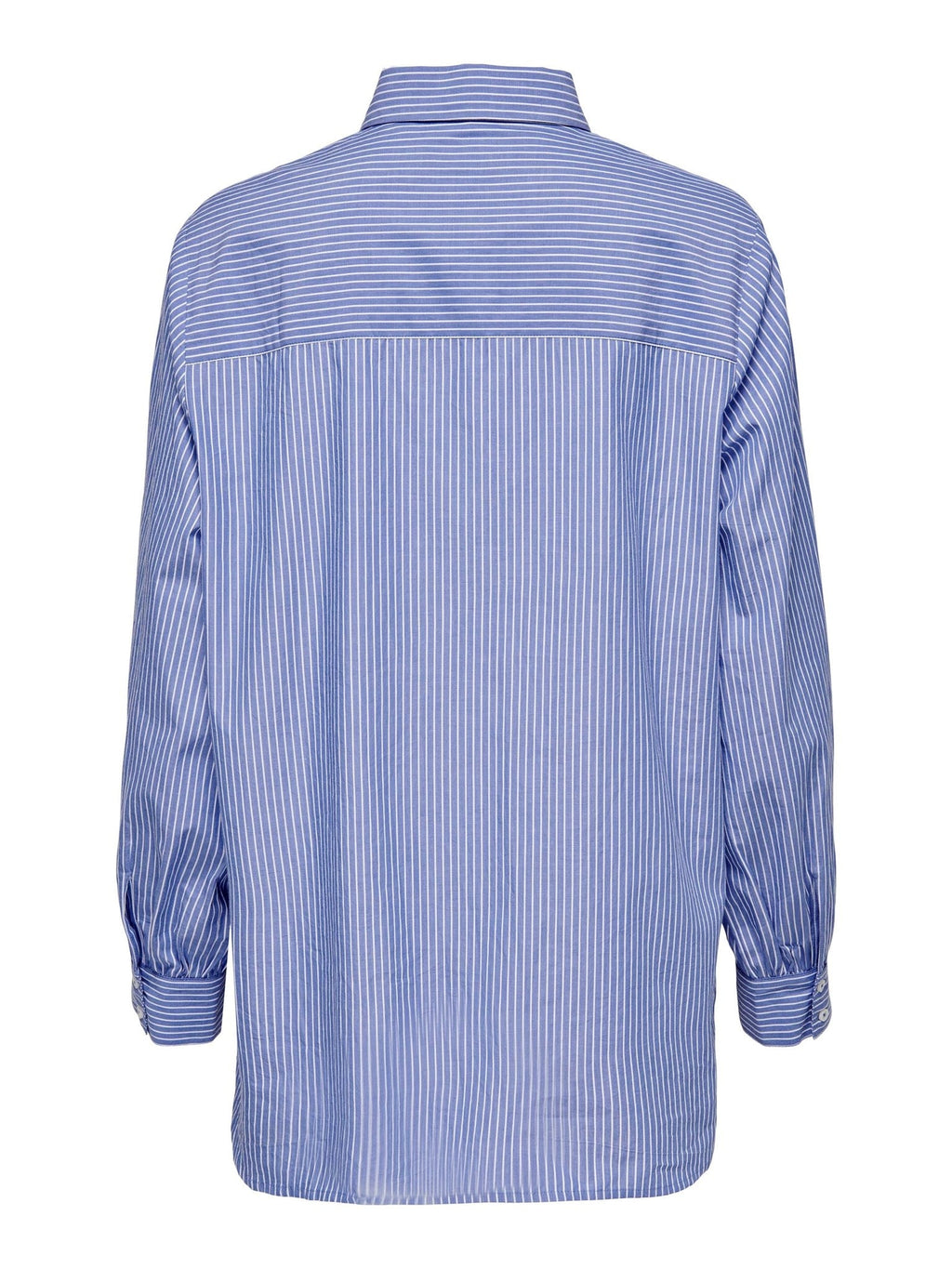 Nora Stripe Shirt - Bleichter Denim