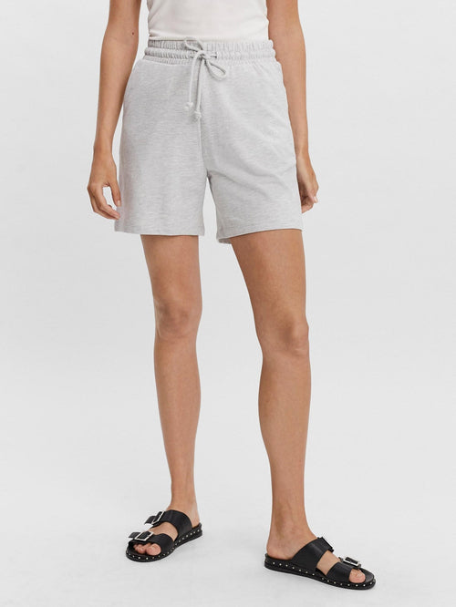 Octavia Sweat Shorts - Light gray - TeeShoppen Group™ - Shorts - Vero Moda