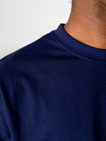 Oversized T-shirt - Kobaltblau