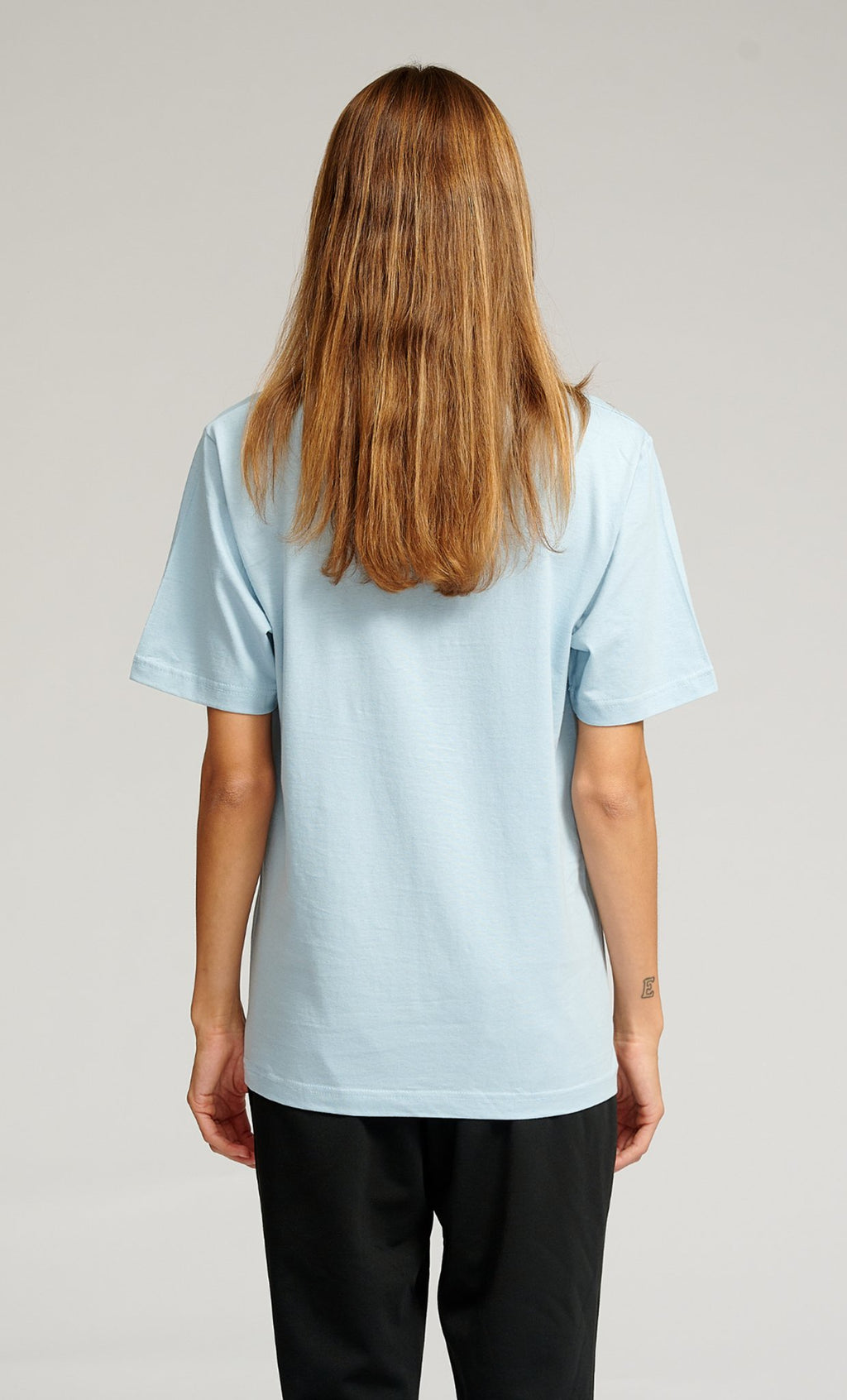 Oversized t-shirt - Hellblau (Damen)