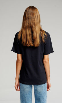 Oversized T-shirt - Marineblau