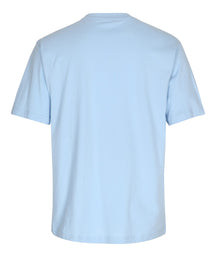 Oversized T-shirt - Himmelblau