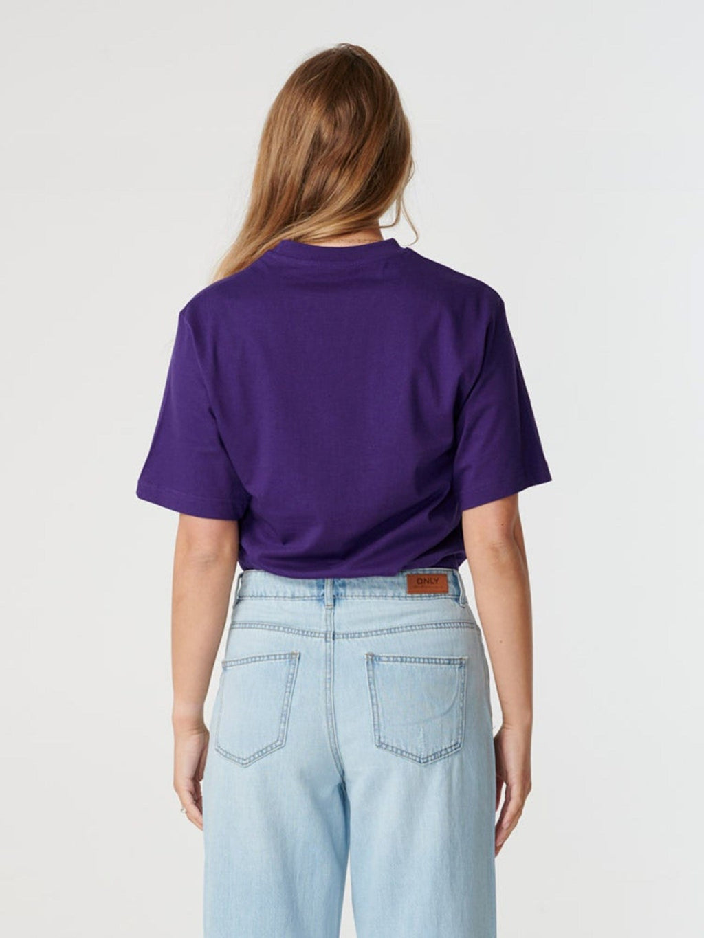 Oversized t-shirt - Violett