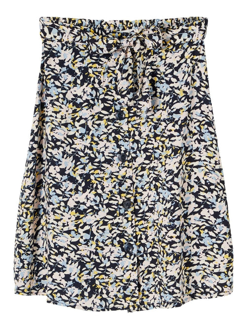 Patterned mini skirt - Dark Blue - TeeShoppen Group™ - Skirt - Name It