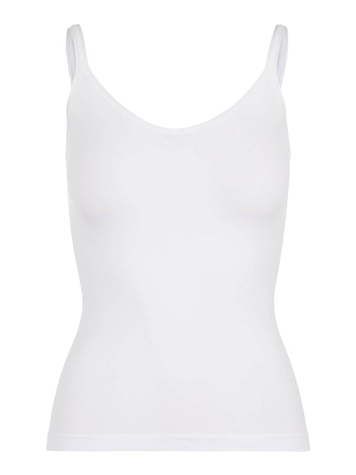 Plain Underwear Top - White - TeeShoppen Group™ - Underwear - PIECES