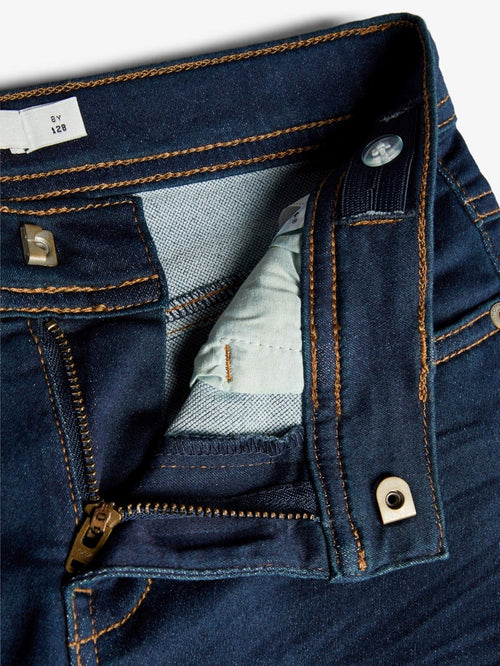 Robin stretch jeans - Dark blue denim - TeeShoppen Group™ - Jeans - Name It