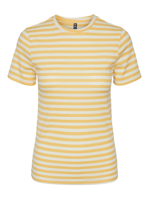 Ruka T-Shirt - Flax - TeeShoppen Group™ - T-shirt - PIECES