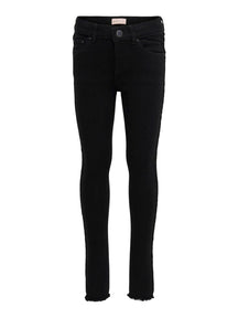 Skinny Jeans - schwarzer Denim