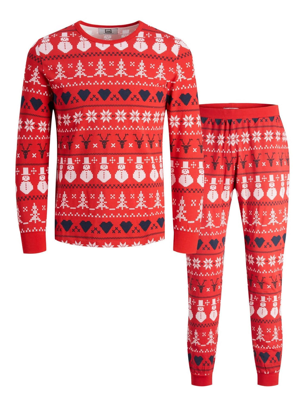 Snowflake Junior Pyjama - Rot