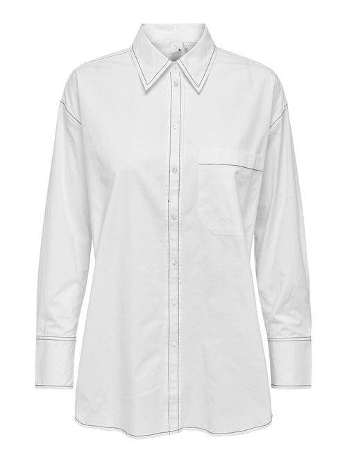 Sofia Skjorte - Bright White - TeeShoppen Group™ - Formal Shirts & Blouses - ONLY