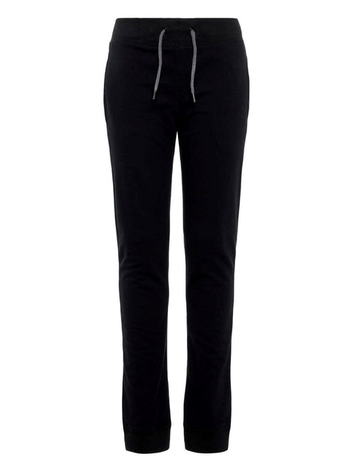 Sweatpants with ties - Black - TeeShoppen Group™ - Pants - Name It