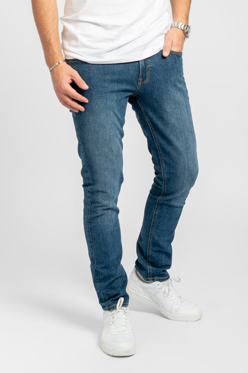 The Original Performance Jeans (Slim) - Medium Blue Denim - TeeShoppen Group™ - Jeans - TeeShoppen