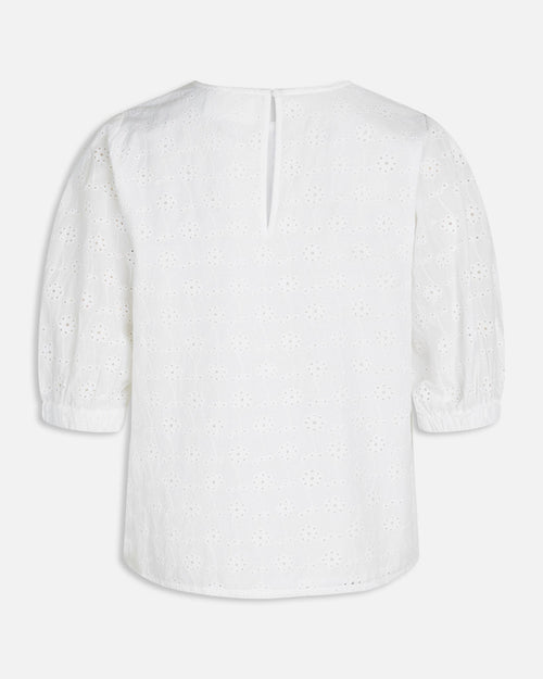 Ubby Blouse - White - TeeShoppen Group™ - Formal Shirts & Blouses - Sisters Point