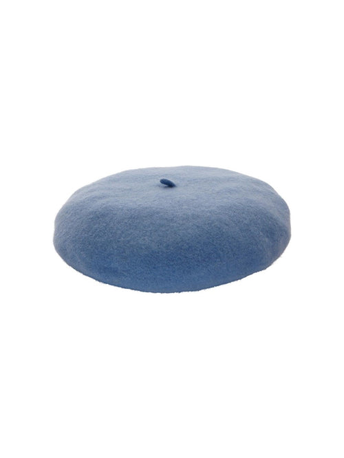 Uld Beret - Dusty Blue - TeeShoppen Group™ - Accessories - ONLY
