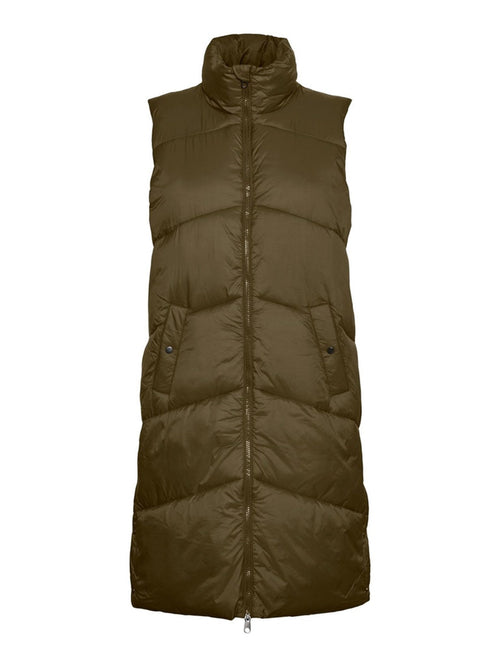 Uppsala Waistcoat - Dark Olive - TeeShoppen Group™ - Jacket - Vero Moda