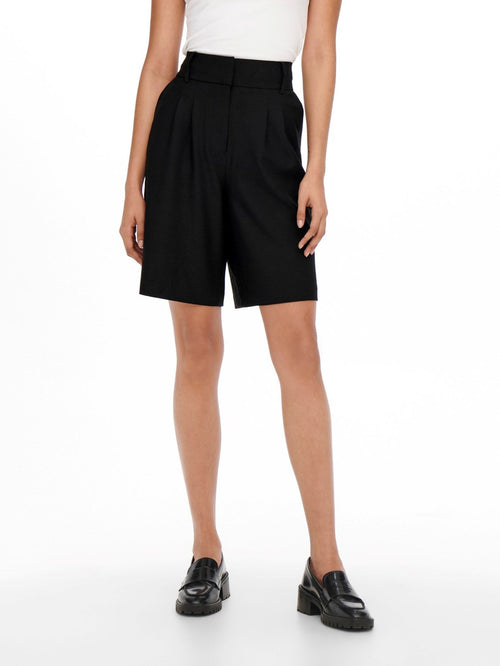 Violet Shorts - Black - TeeShoppen Group™ - Shorts - ONLY