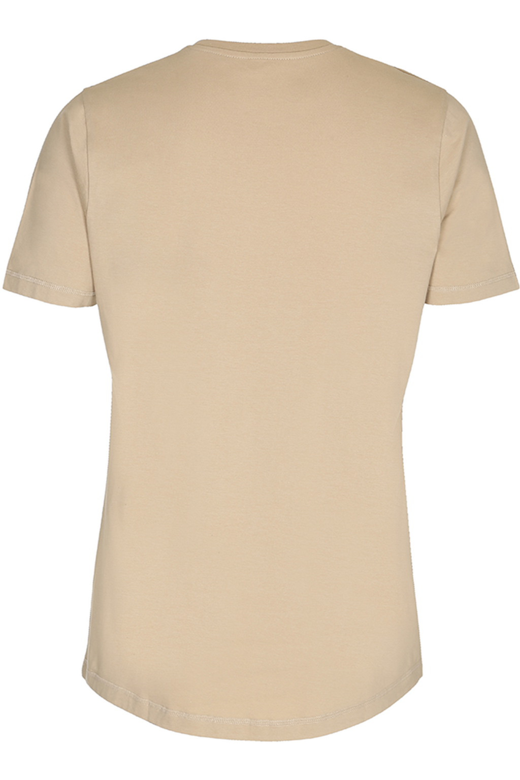 Langes T -Shirt - Beige
