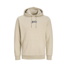 Basic Hoodie Sweat - dunkles Beige