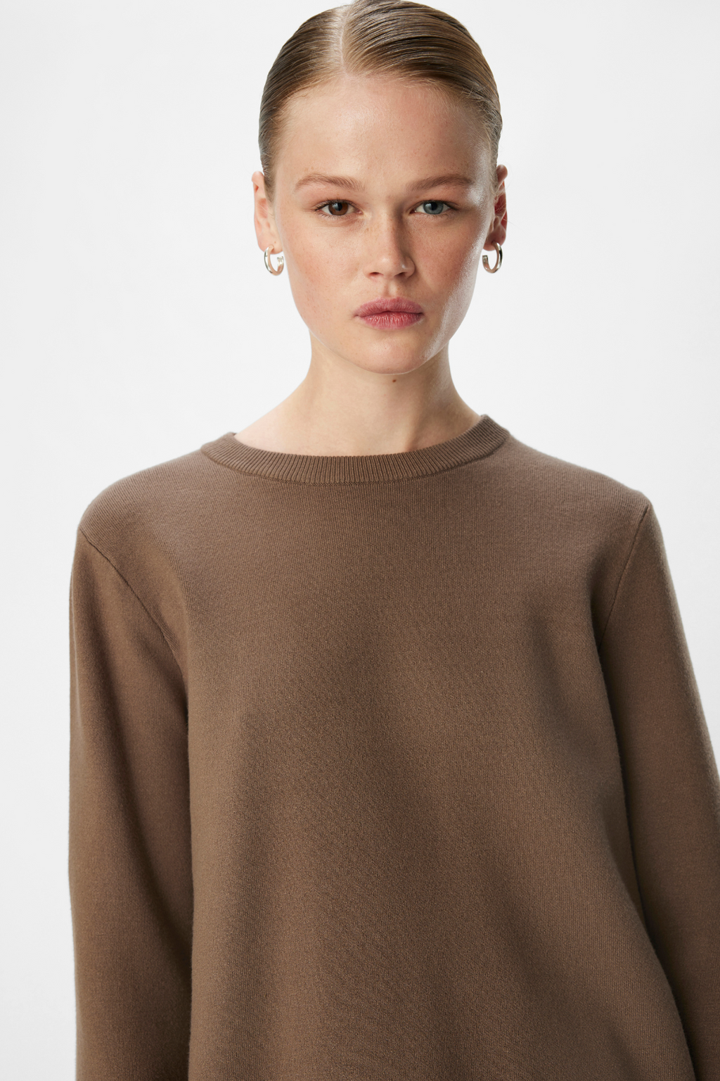 Reynard O -Neck Pullover - Morchel