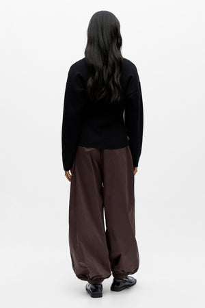 Reynard-Strickjacke - Schwarz